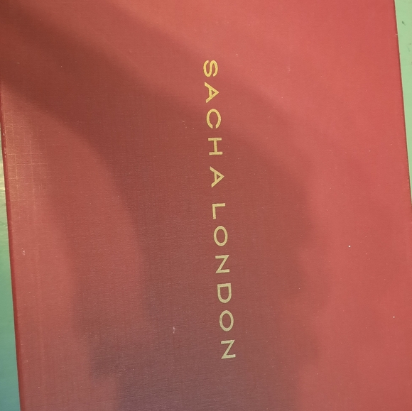 Sacha London Honey Red Satin High Heels size 8.5 - Picture 2 of 4